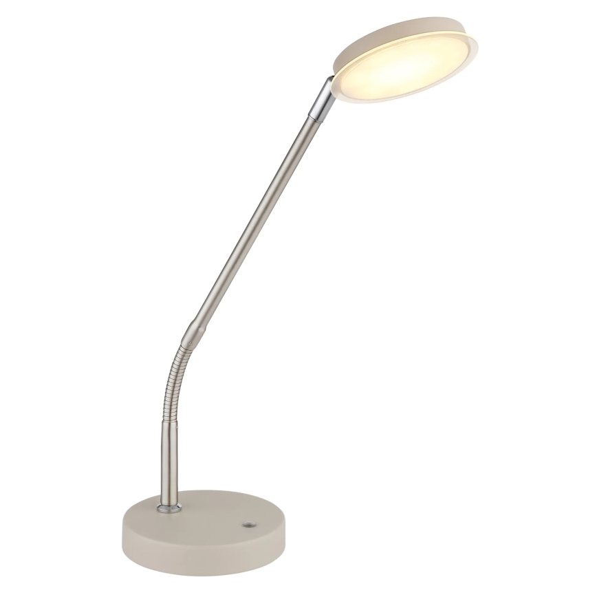 Globo - LED namizna svetilka na dotik s funkcijo zatemnitve LED/6,5W/230V 2700/3350/4000K bež