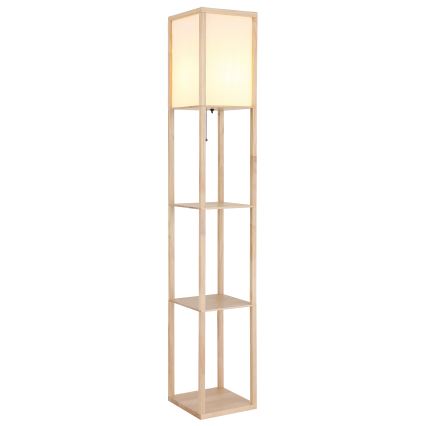 Globo - Stoječa svetilka 1xE27/60W/230V bež