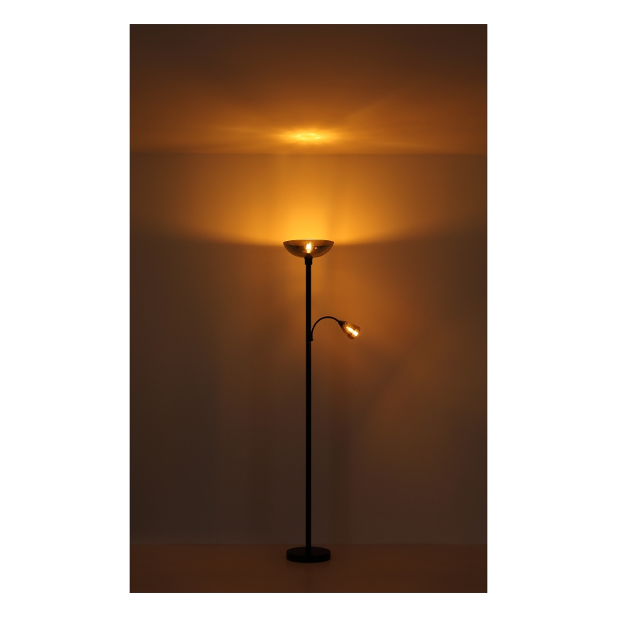 Globo - Talna svetilka 1xE27/60W/230V + 1xE14/40W