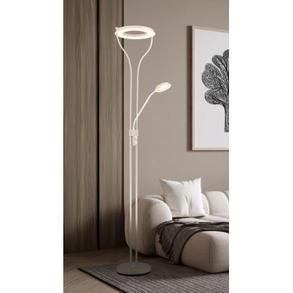 Globo - Zatemnjiva LED talna svetilka LED/20W/230V + LED/4W 3000K