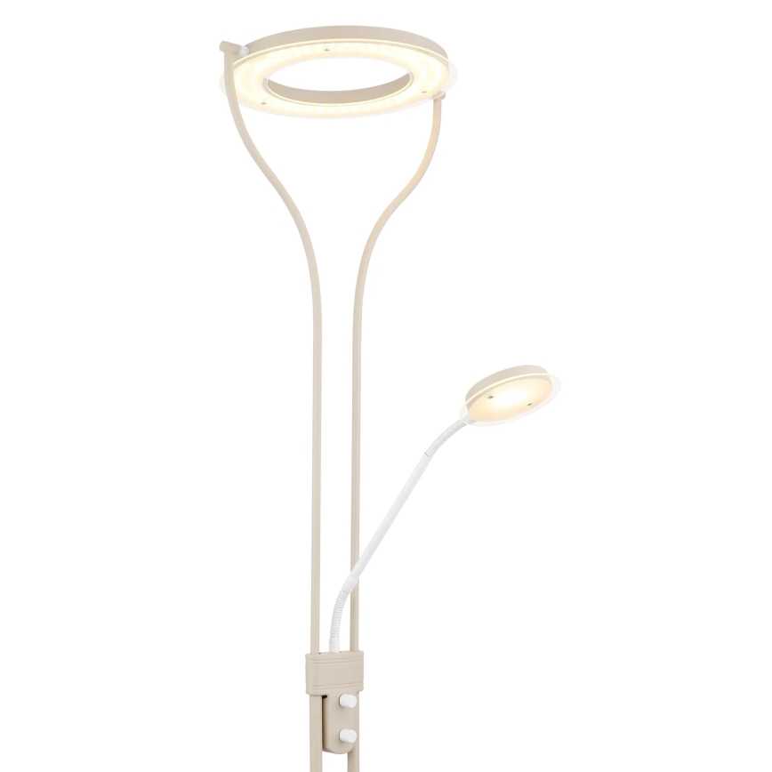 Globo - Zatemnjiva LED talna svetilka LED/20W/230V + LED/4W 3000K