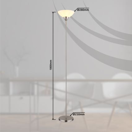Globo - Stoječa svetilka 1xE27/60W/230V