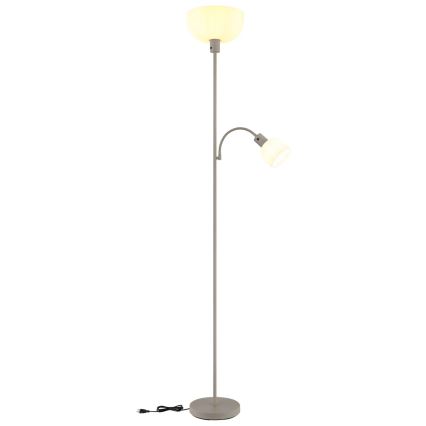 Globo - Stoječa svetilka 1xE27/40W/230V + 1xE14/25W
