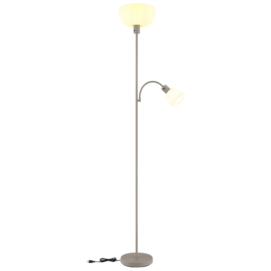 Globo - Stoječa svetilka 1xE27/40W/230V + 1xE14/25W