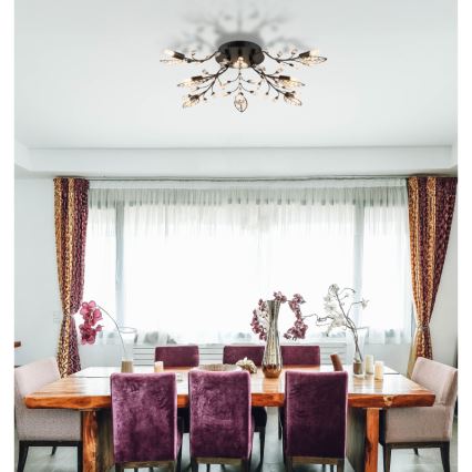 Globo - stropna svetilka 8xG9/5W/230V, premer 76 cm