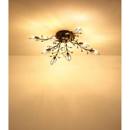 Globo - stropna svetilka 8xG9/5W/230V, premer 76 cm