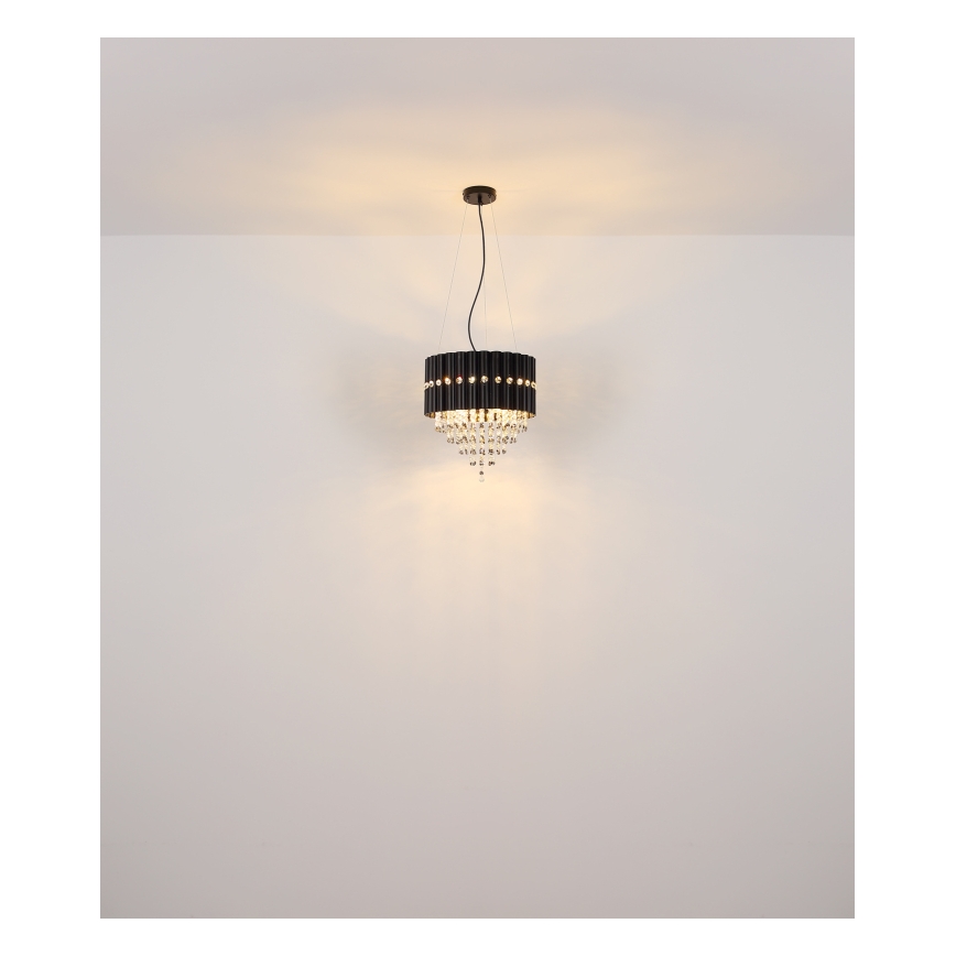 Globo - Lestenec na vrvici 3xE27/40W/230V pr. 40 cm