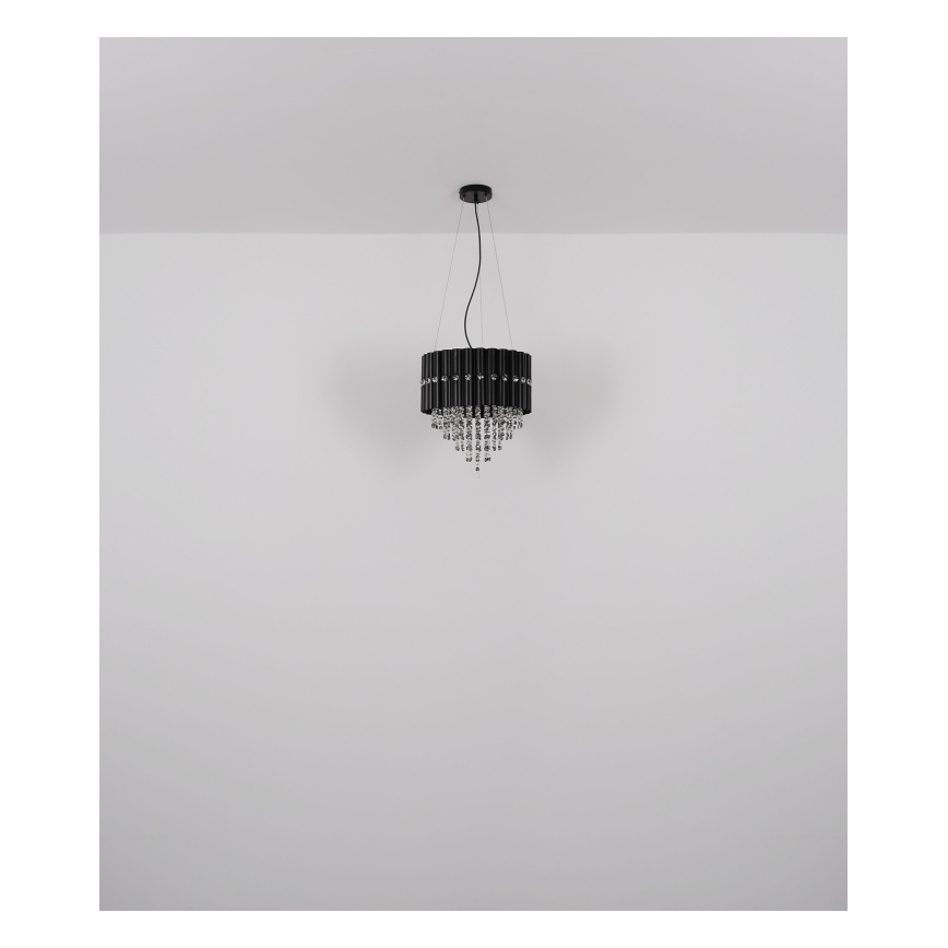 Globo - Lestenec na vrvici 3xE27/40W/230V pr. 40 cm