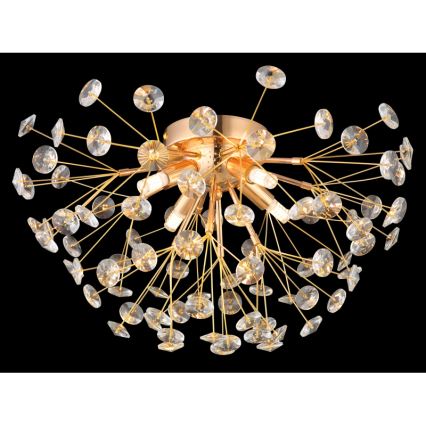 Globo - LED Stropna svetilka 4xG9/3,5W/230V pr. 45 cm zlata