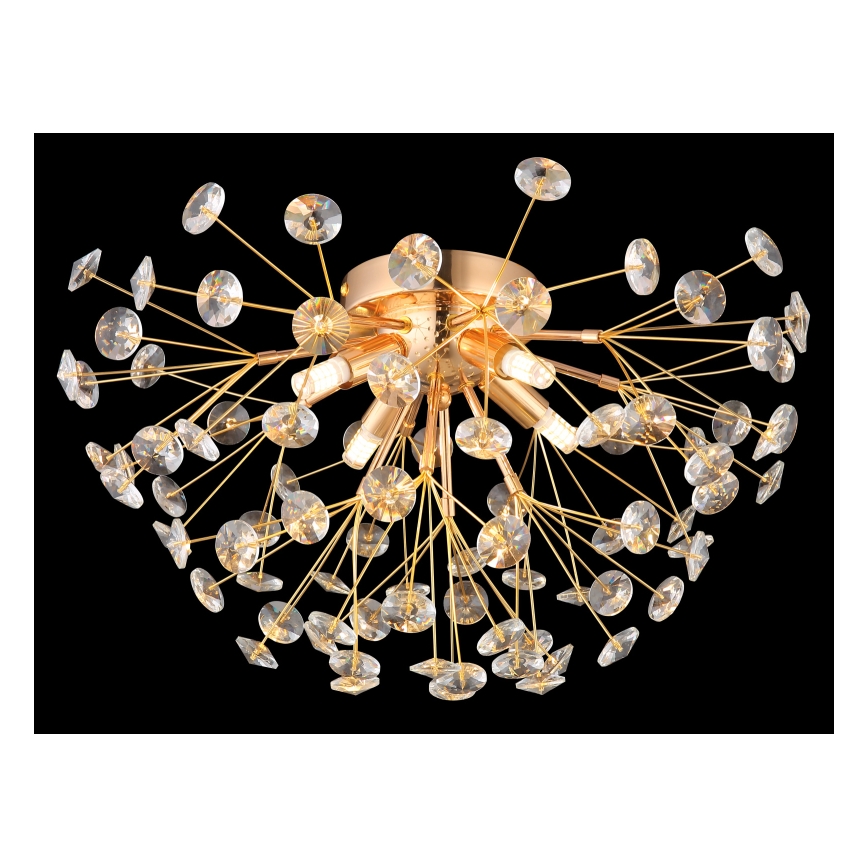 Globo - LED Stropna svetilka 4xG9/3,5W/230V pr. 45 cm zlata
