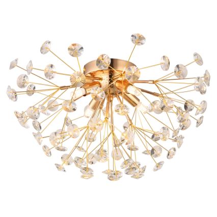 Globo - LED Stropna svetilka 4xG9/3,5W/230V pr. 45 cm zlata