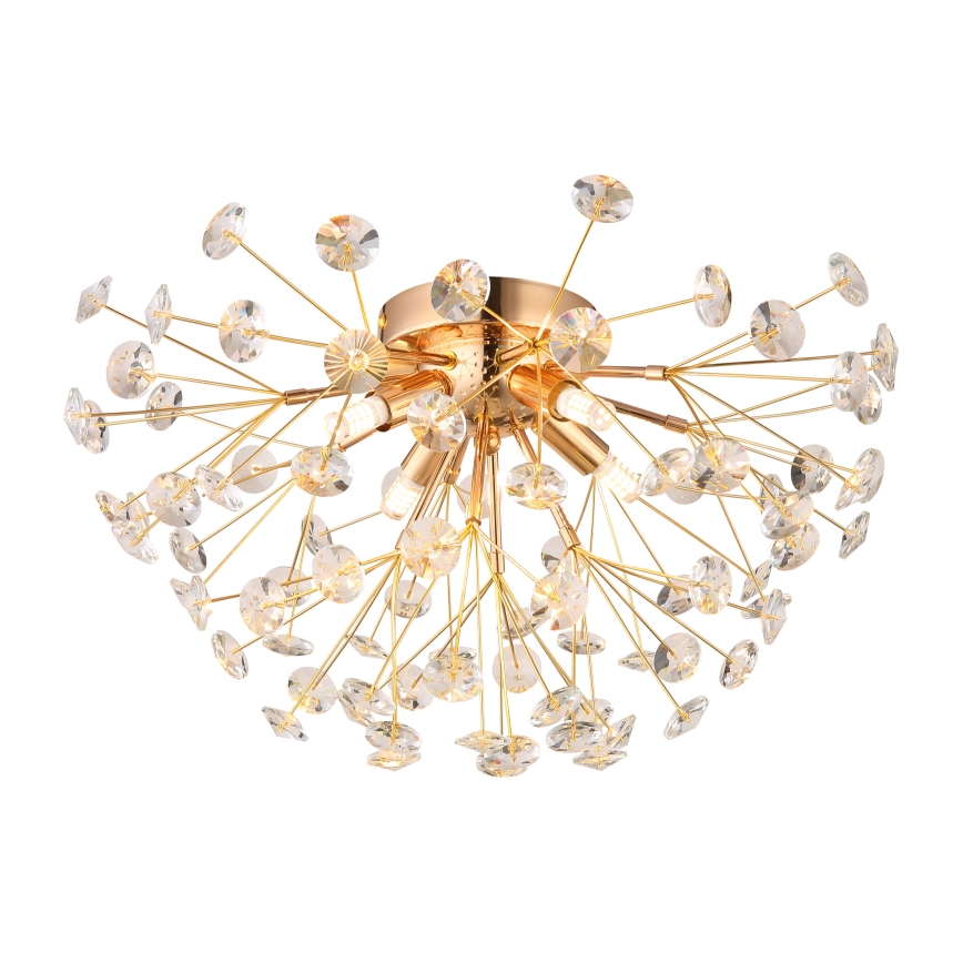 Globo - LED Stropna svetilka 4xG9/3,5W/230V pr. 45 cm zlata