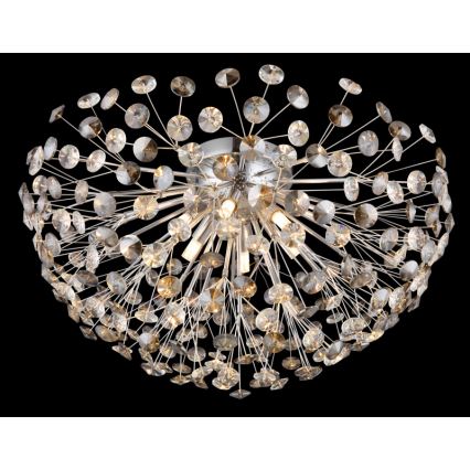 Globo - LED Stropna svetilka 6xG9/3,5W/230V pr. 60 cm sijajni krom