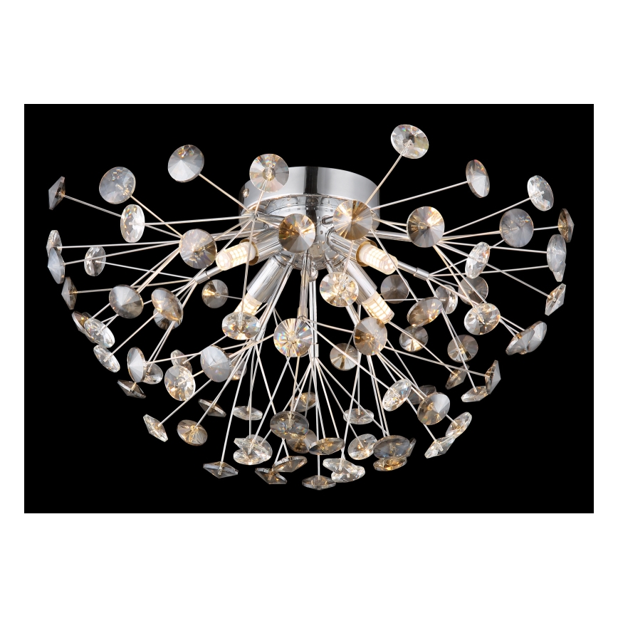 Globo - LED Stropna svetilka 4xG9/3,5W/230V pr. 45 cm sijajni krom