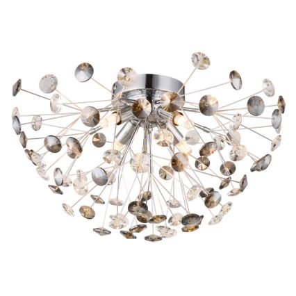 Globo - LED Stropna svetilka 4xG9/3,5W/230V pr. 45 cm sijajni krom