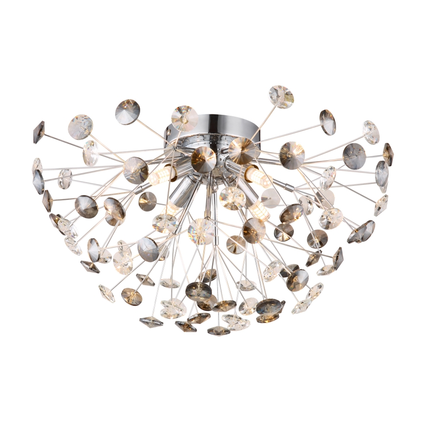 Globo - LED Stropna svetilka 4xG9/3,5W/230V pr. 45 cm sijajni krom