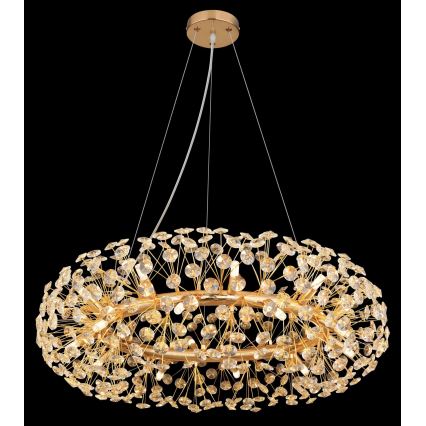Globo - LED Kristalni lestenec na vrvici 20xG9/3,5W/230V