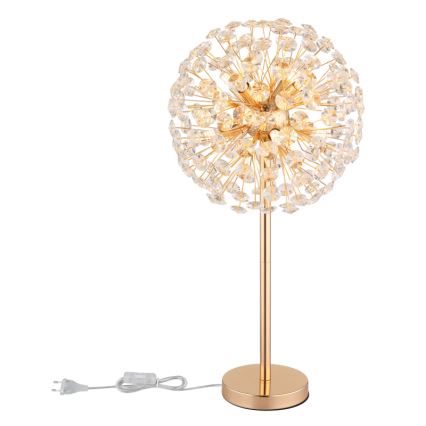 Globo - LED Namizna svetilka 8xG9/3,5W/230V zlata