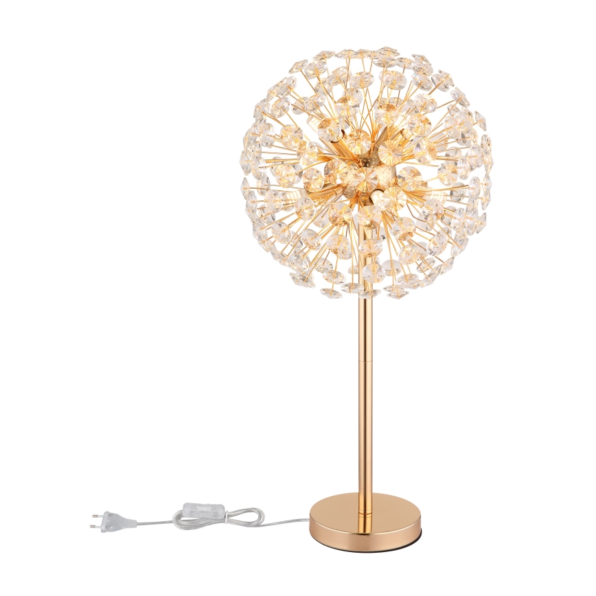 Globo - LED Namizna svetilka 8xG9/3,5W/230V zlata