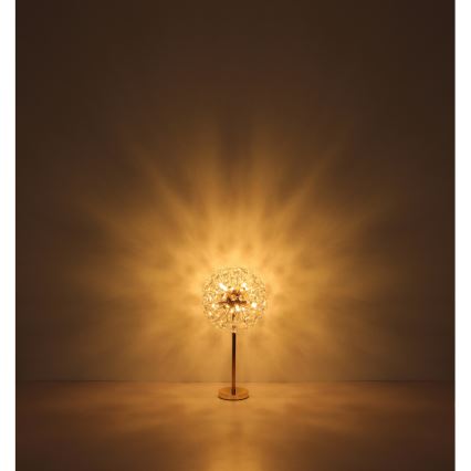 Globo - LED Namizna svetilka 8xG9/3,5W/230V zlata