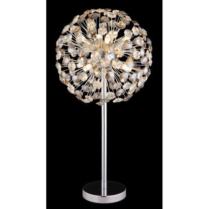 Globo - LED Namizna svetilka 8xG9/3,5W/230V sijajni krom