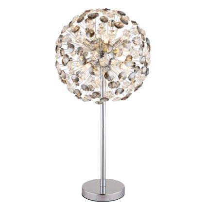 Globo - LED Namizna svetilka 8xG9/3,5W/230V sijajni krom