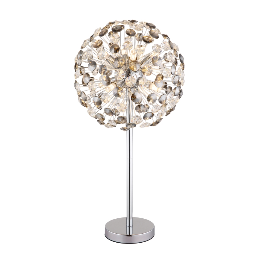 Globo - LED Namizna svetilka 8xG9/3,5W/230V sijajni krom