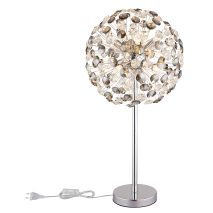 Globo - LED Namizna svetilka 8xG9/3,5W/230V sijajni krom