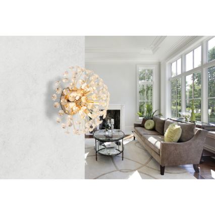 Globo - LED stensko svetilo 6xG9/3,5W/230V zlato