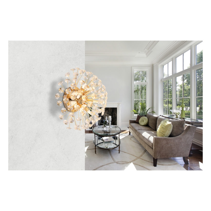 Globo - LED stensko svetilo 6xG9/3,5W/230V zlato