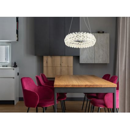 Globo - LED lestenec na žici LED/50W/230V 4000K