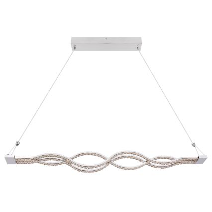 Globo - zatemljiv LED viseči lestenec na kablu LED/30W/230V + daljinski upravljalnik