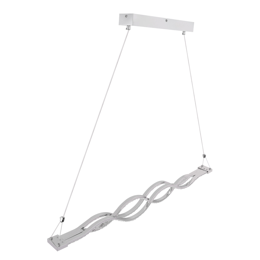 Globo - zatemljiv LED viseči lestenec na kablu LED/30W/230V + daljinski upravljalnik