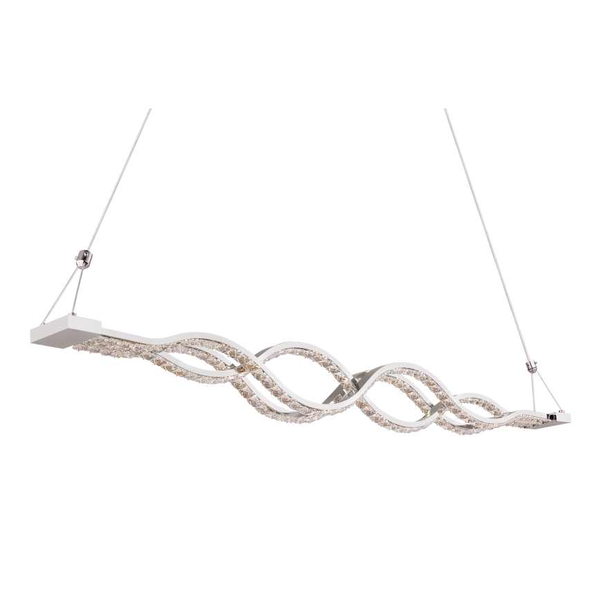 Globo - zatemljiv LED viseči lestenec na kablu LED/30W/230V + daljinski upravljalnik