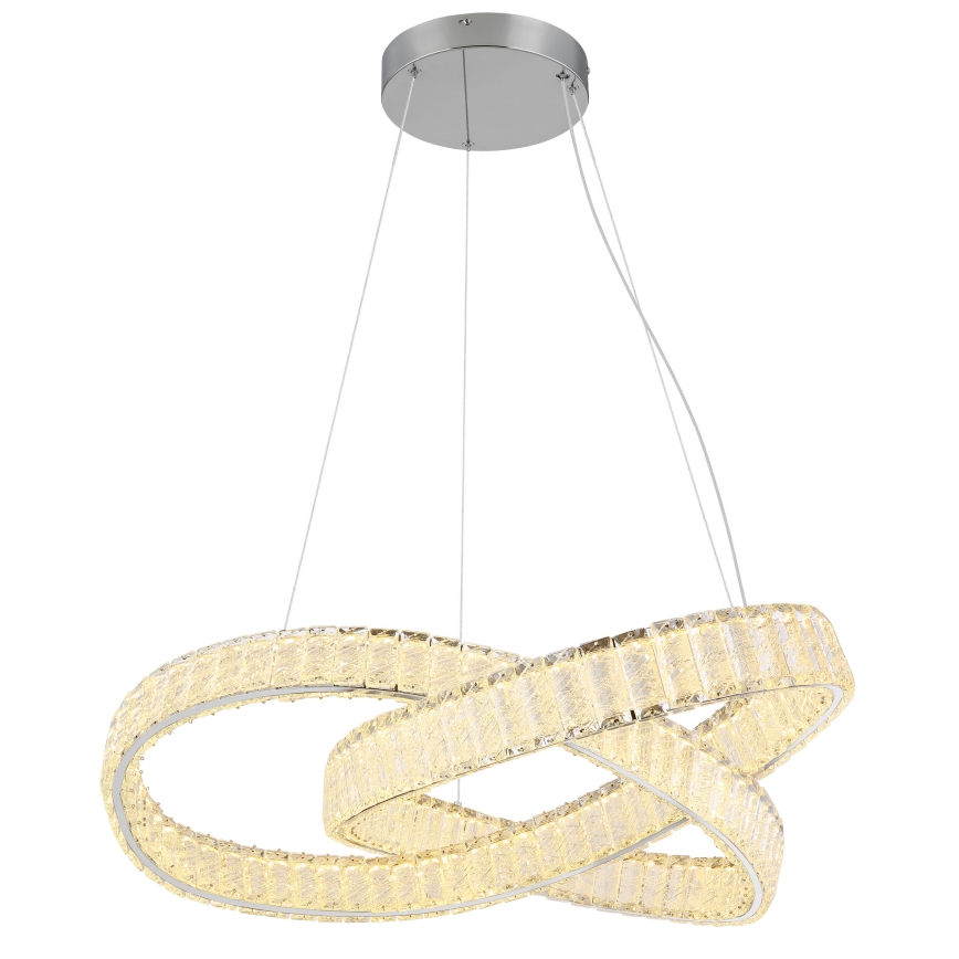 Globo - LED zatemnitvena viseča svetilka na vrvici LED/110W/230V 2700-6000K premer 78 cm + daljinski upravljalnik