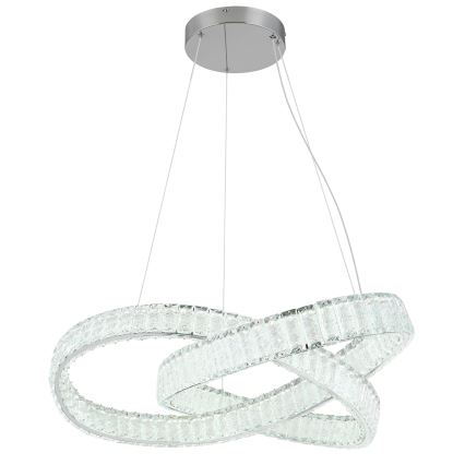 Globo - LED zatemnitvena viseča svetilka na vrvici LED/110W/230V 2700-6000K premer 78 cm + daljinski upravljalnik
