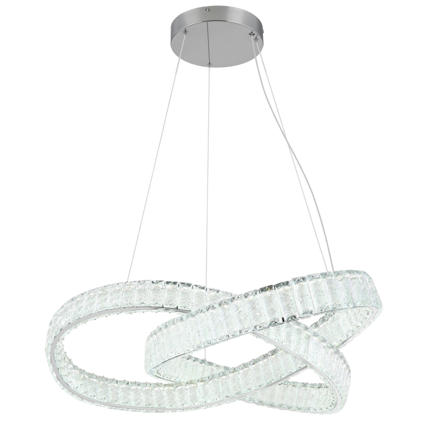 Globo - LED zatemnitvena viseča svetilka na vrvici LED/110W/230V 2700-6000K premer 78 cm + daljinski upravljalnik