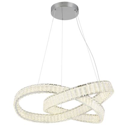 Globo - LED zatemnitvena viseča svetilka na vrvici LED/110W/230V 2700-6000K premer 78 cm + daljinski upravljalnik