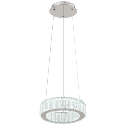 Globo - LED zatemnitvena viseča svetilka na vrvici LED/30W/230V 2700-6000K premer 30 cm + daljinski upravljalnik