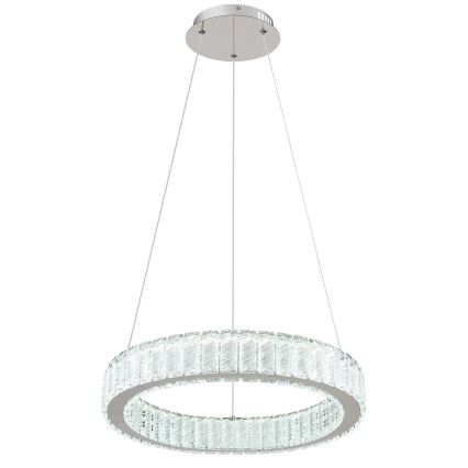 Globo - LED zatemnitvena viseča svetilka na vrvici LED/50W/230V 2700-6000K premera 50 cm + daljinski upravljalnik