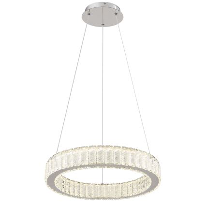 Globo - LED zatemnitvena viseča svetilka na vrvici LED/50W/230V 2700-6000K premera 50 cm + daljinski upravljalnik