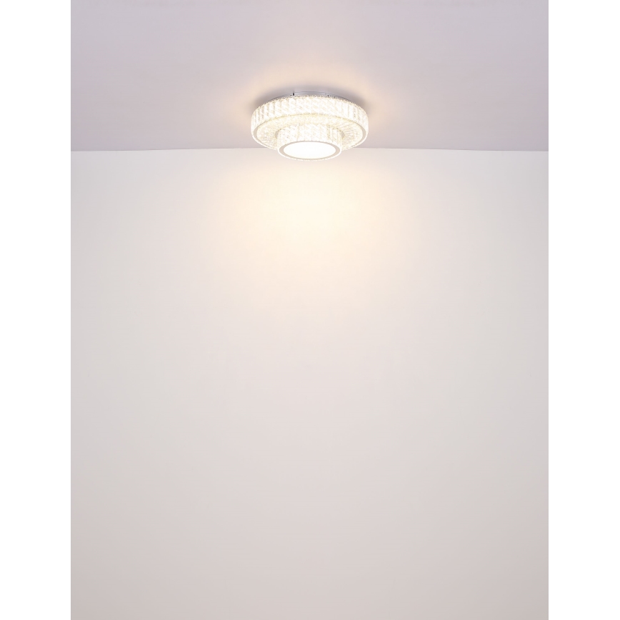 Globo - LED zatemnilna stropna svetilka LED/50W/230V 2700-6000K premer 50 cm + daljinski upravljalnik