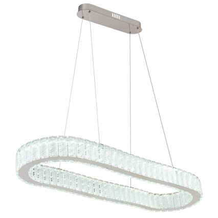 Globo - LED zatemnitvena viseča svetilka na vrvici LED/58W/230V 2700-6000K + daljinski upravljalnik