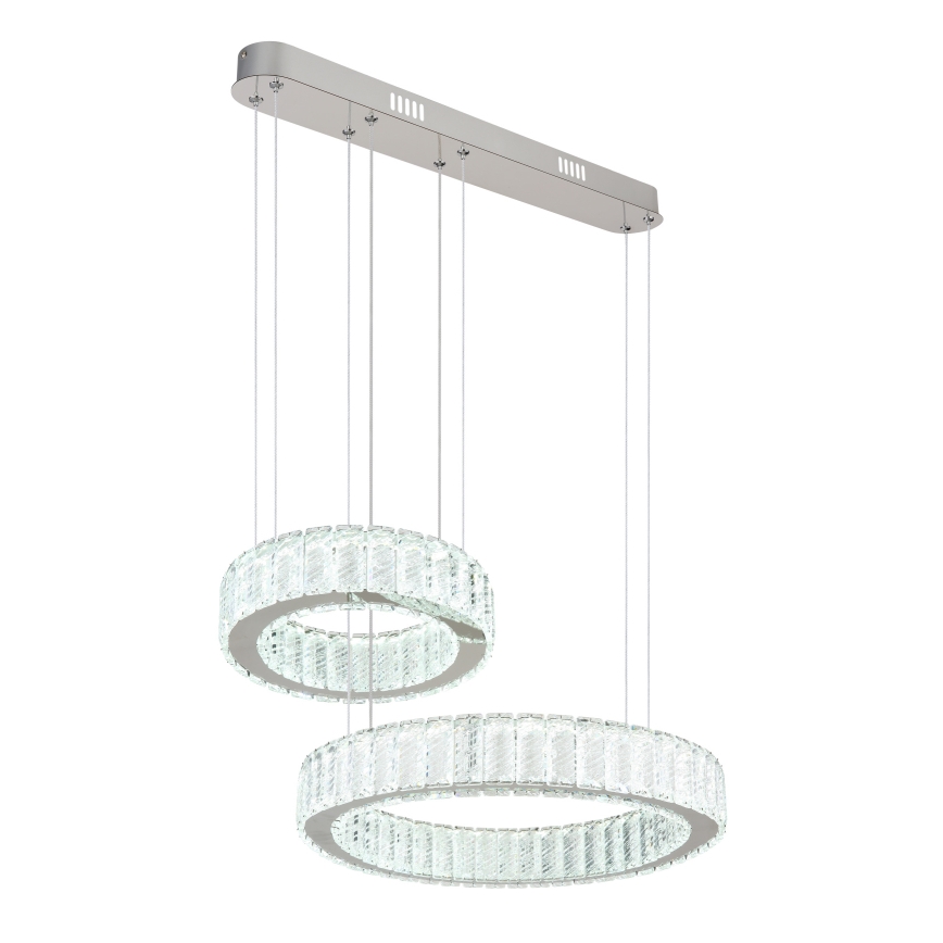 Globo - LED zatemnitvena viseča svetilka na vrvici LED/80W/230V 2700-6000K + daljinski upravljalnik