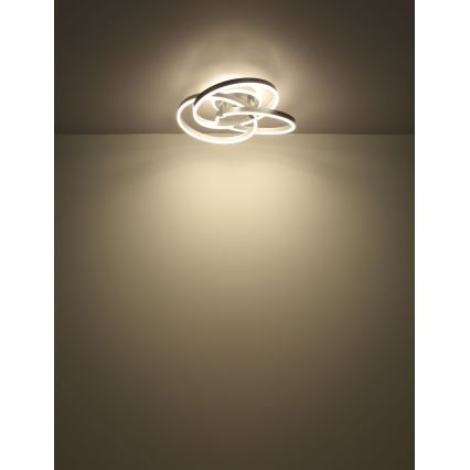 Globo - LED Zatemnitvena stropna svetilka LED/56W/230V 2700 - 6000K + Daljinski upravljalnik
