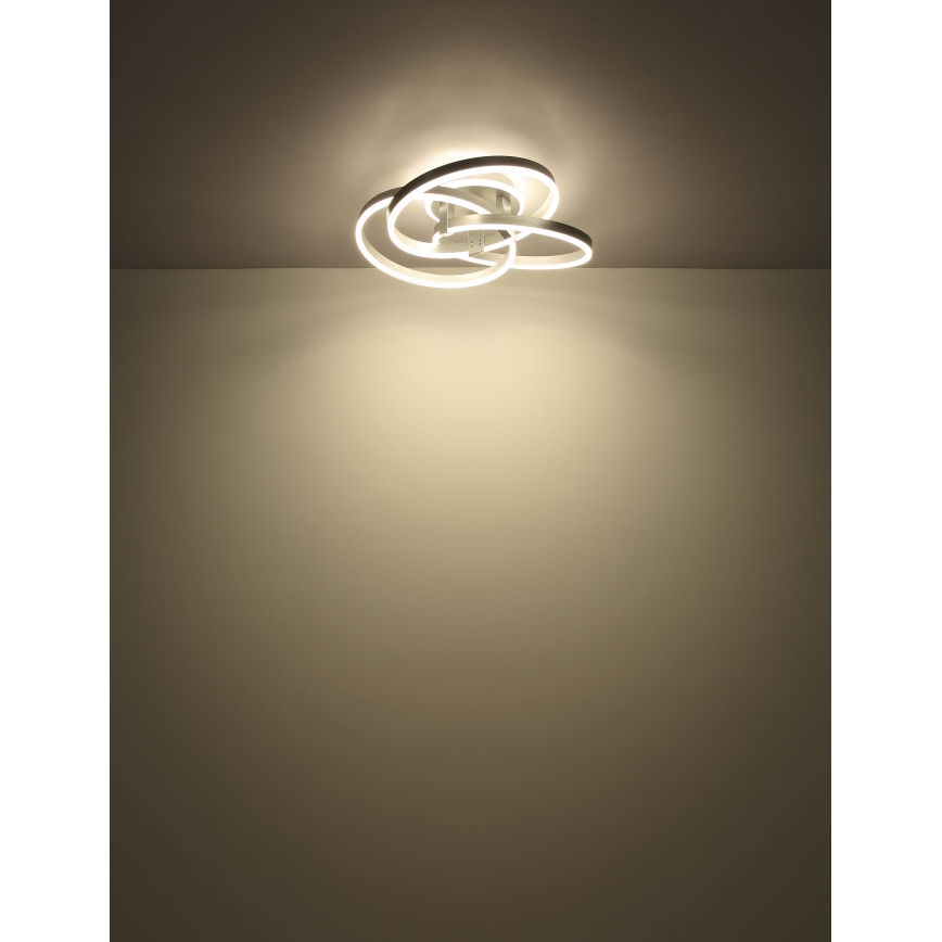 Globo - LED Zatemnitvena stropna svetilka LED/56W/230V 2700 - 6000K + Daljinski upravljalnik