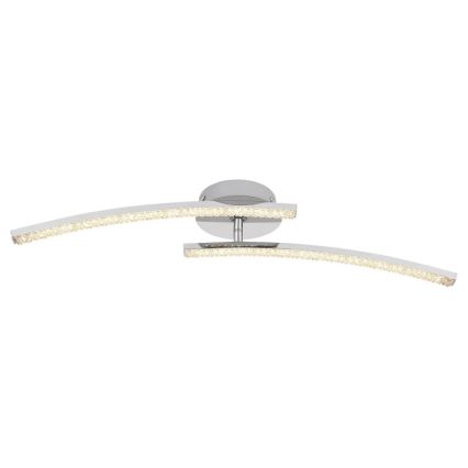 Globo - LED Kopalniški lestenec 2xLED/6W/230V IP44