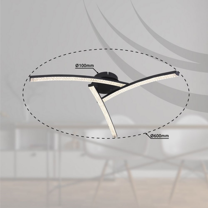 Globo - LED pritrjena stropna svetilka LED/18W/230V 2700/4000/6000K