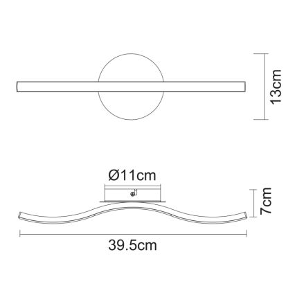 Globo - LED Stropna svetilka LED/6W/230V
