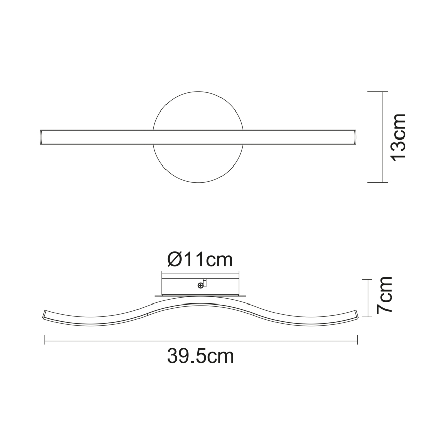 Globo - LED Stropna svetilka LED/6W/230V